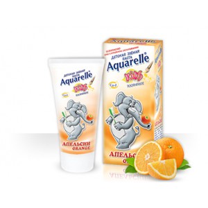 Зубная паста Апельсин AQUARELLE KIDS50 ml Болгария