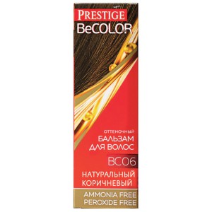 BC 06 - Натуральный коричневый -оттен. бальзам Линия BeCOLORVIP`S Prestige